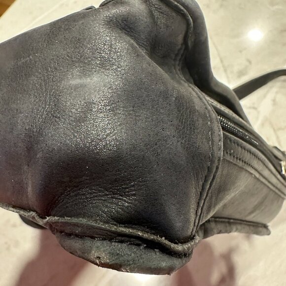 Vintage Coach Briefcase Black 0538 Bag Messenger Bag Shoulder Bag. - Picture 9 of 9